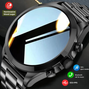 Relógio Inteligente Glicose no Sangue, Chamada Bluetooth, Termômetro, Saúde, Huawei, 1.39 HD