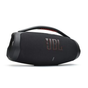 Boombox 3 alto-falante sem fio Bluetooth, Subwoofer portátil impermeável, Alto-falante JBL ao ar livre, Boombox3