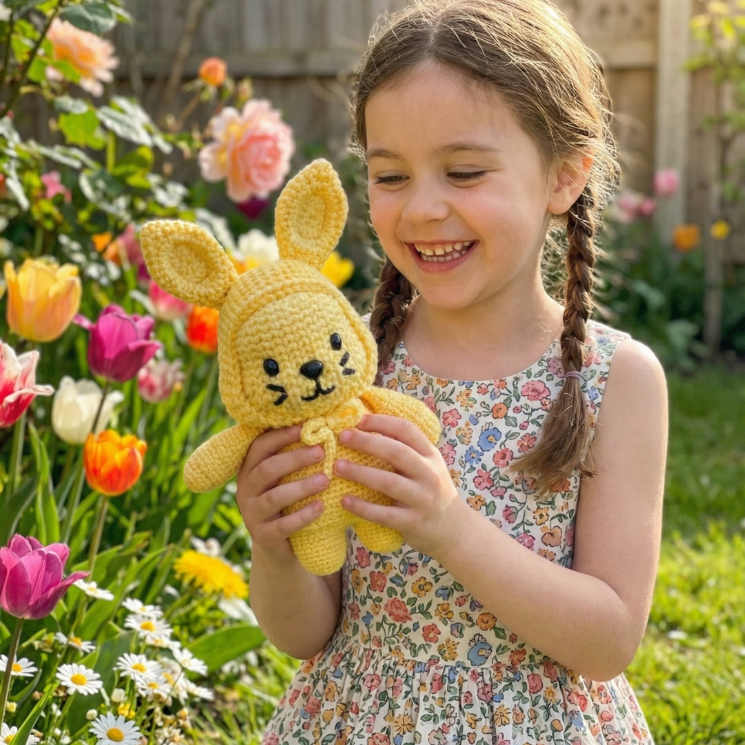 Coelhinho Fofo Articulado Impresso em 3D | Presente Encantador - Imagem 4