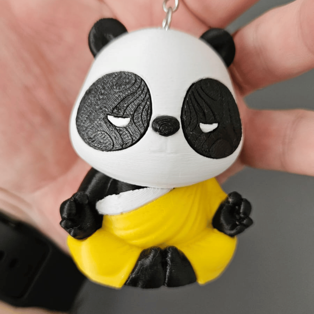 Kit Chaveiros Panda Coleção Completa Impresso em 3D | Todos os Modelos - Imagem 7