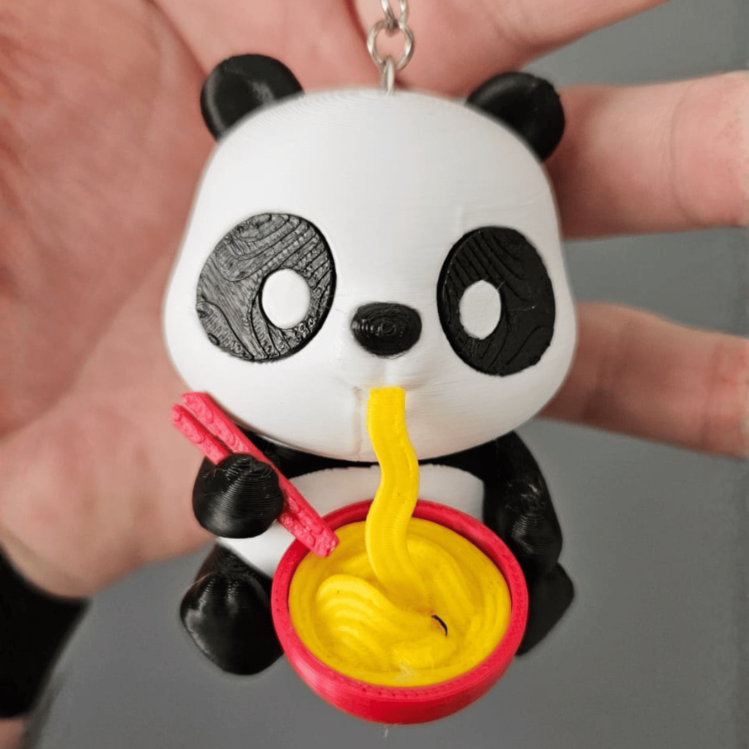 Kit Chaveiros Panda Coleção Completa Impresso em 3D | Todos os Modelos - Imagem 5